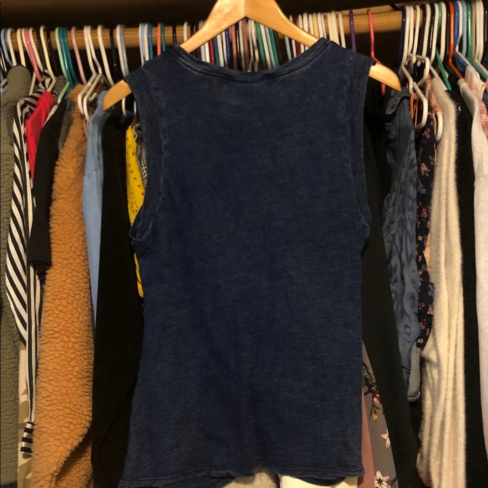 Universal Thread Dark Blue Tank Top - Picture 5 of 5